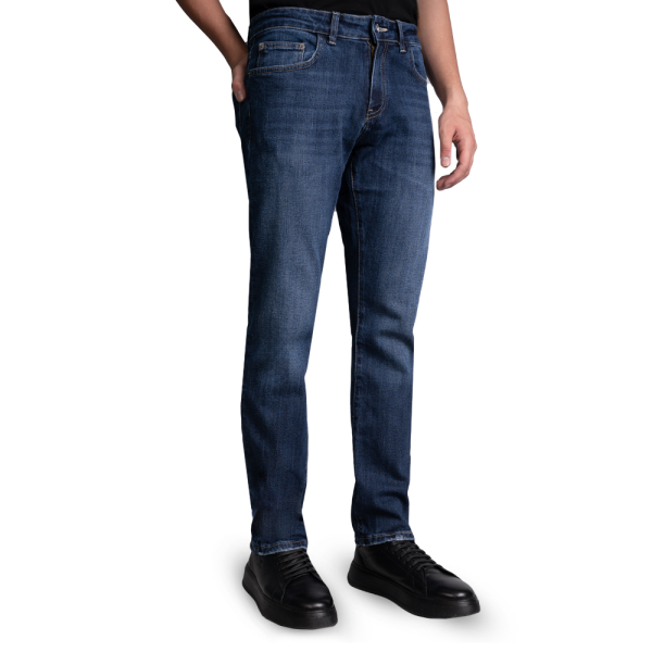 شلوار جین اسلیم فیت JACK & JONES آبی سایز 30 K